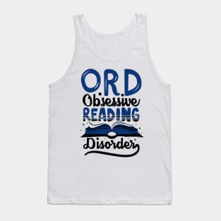 Obsessive Reading Disorder Tank Top